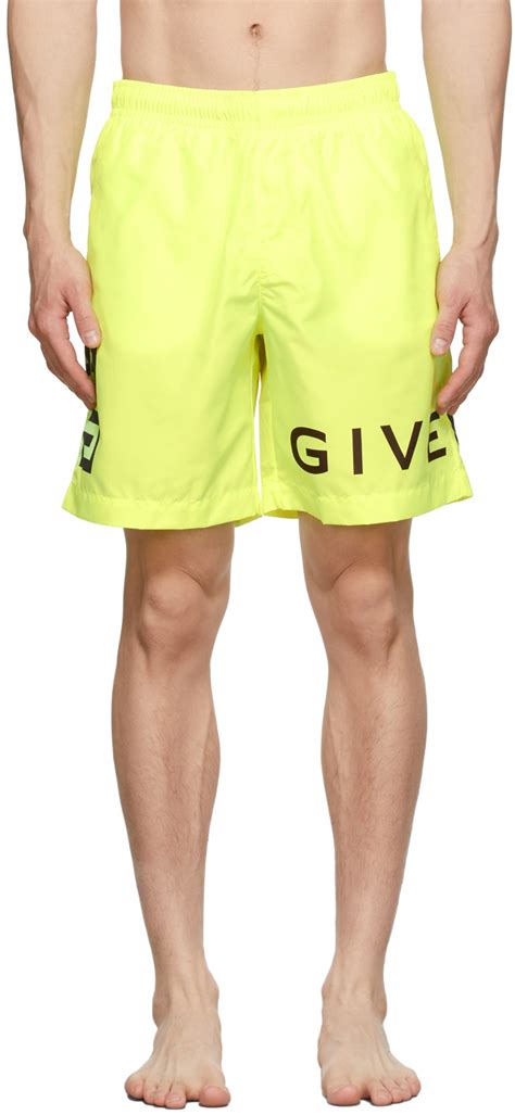 givenchy shorts yellow|givenchy shorts and shirt set.